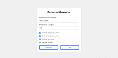 Password Generator